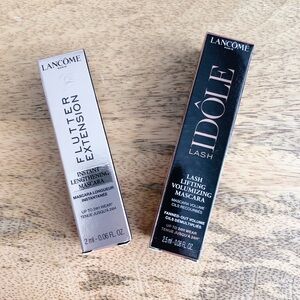 Lancome Mascaras Flutter extension & Lancome Lash lifting volumizing mascara